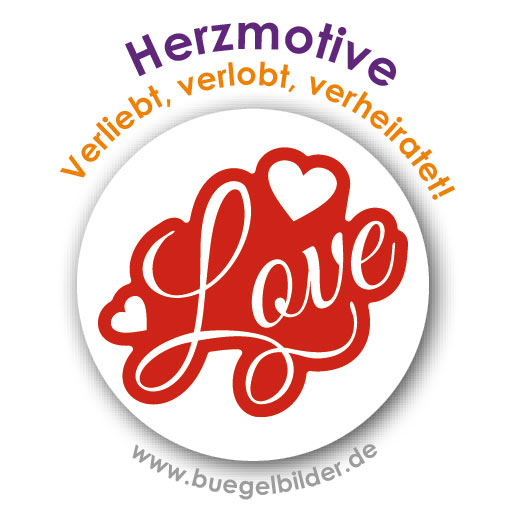 Applikationen Valentin Hochzeit